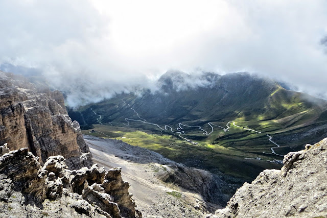 piz boè sul monte sella