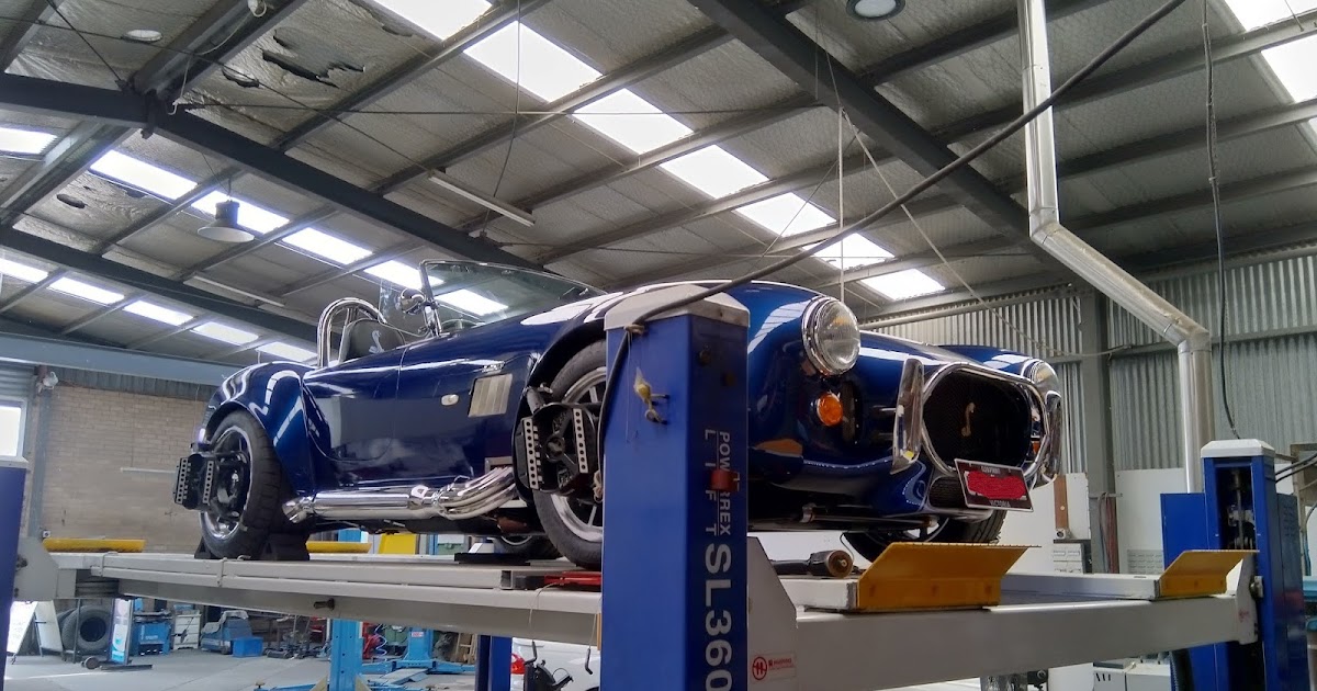 Classic Revival AC Cobra Replica SC 427 Front and rear end alignment.