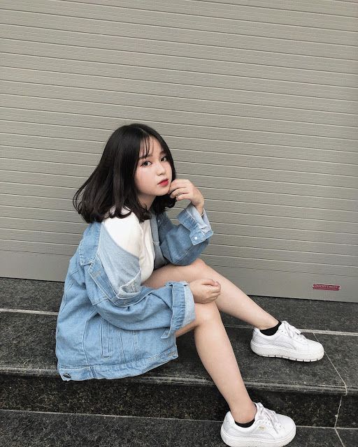 Hình Ảnh Gái Xinh Tóc Ngắn Ngang Vai 2K6 Cute Nhất 2024