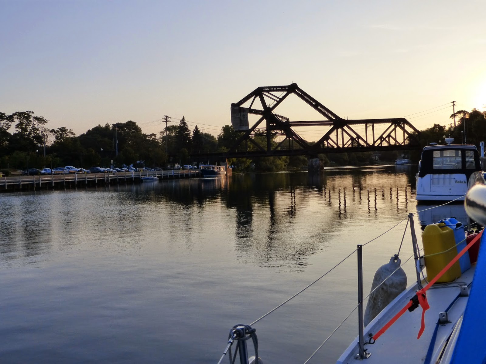 Cruising on Silent Dream Tonawanda, NY on the Erie Canal