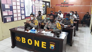 Kapolres Bone: Jangan Main-Main Dengan Anggaran Covid-19