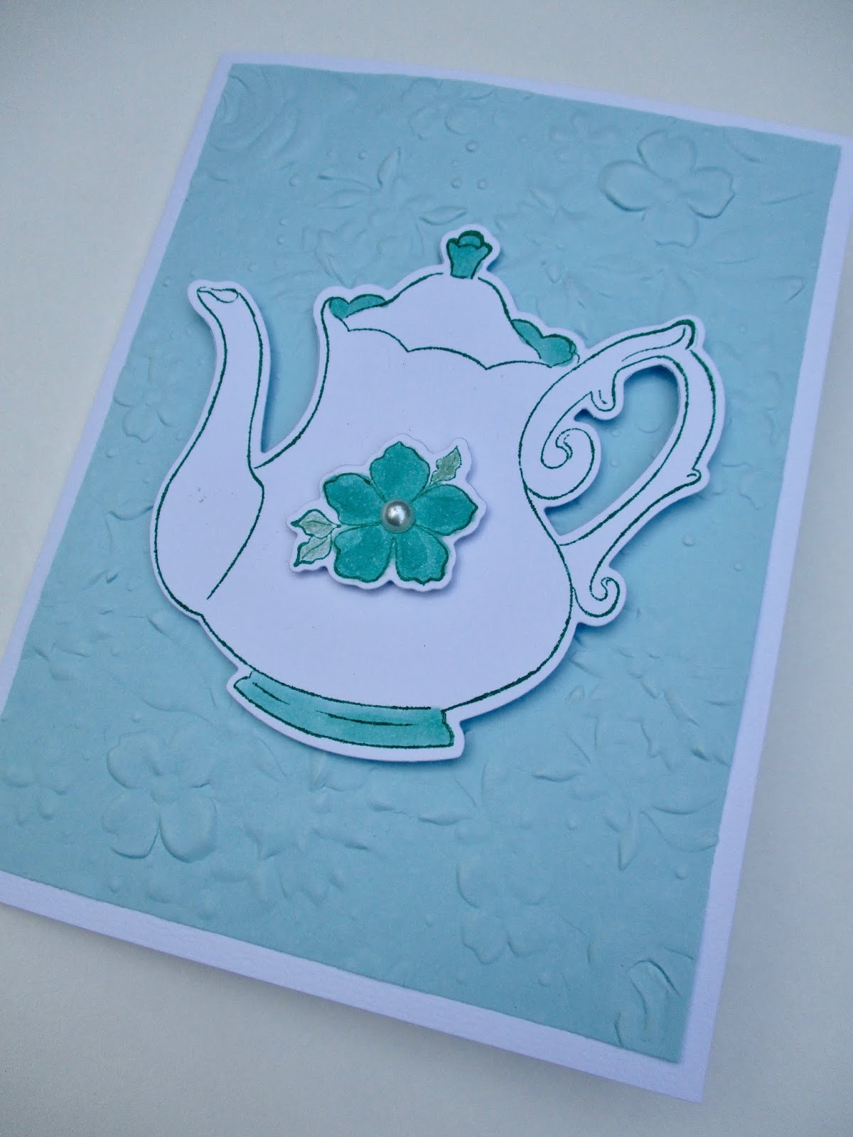 Tea With Friends September Giveaway Package of handmade teapot cards