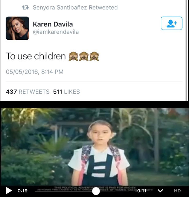 Karen Davila expressed her thoughts about the controversial anti-Duterte ad. Karen Davila expressed her thoughts about the controversial anti-Duterte ad.