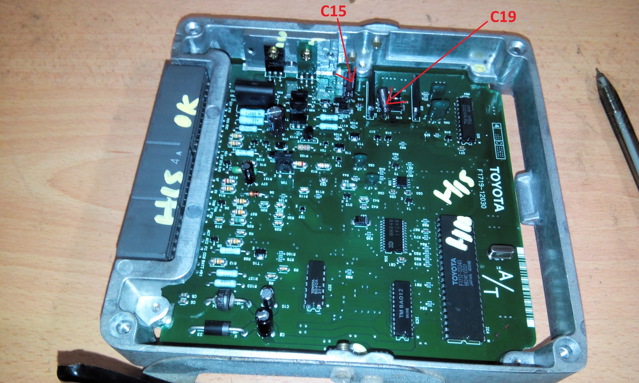 Life Begins at Forty TOYOTA AE100 ECU repair