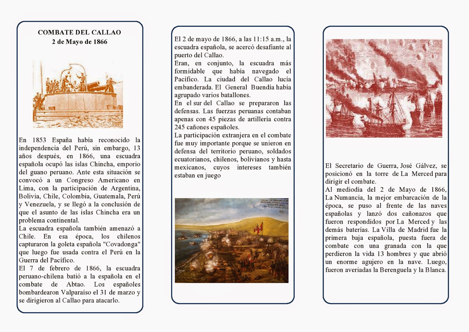 Fechas Civicas ANIVERSARIO DEL COMBATE DEL