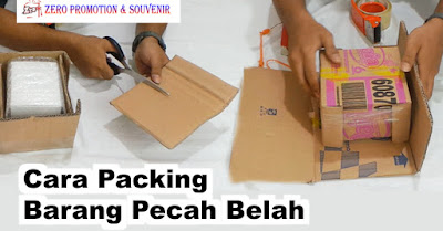 Begini nih cara aman packing barang pecah belah