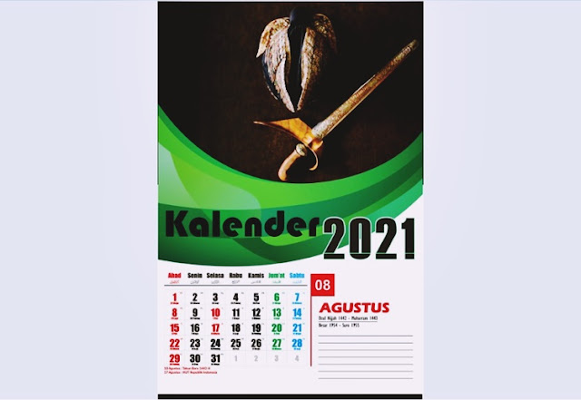Kalender 2021 cdr