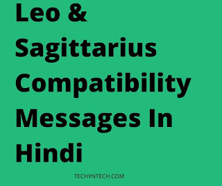 Leo & Sagittarius Compatibility Messages In Hindi