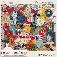 Kit : Live Love Life by GingerBread Ladies
