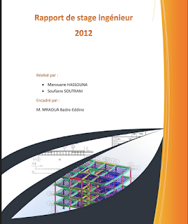 Exemples de rapport de stage (Génie civil) ~ Ana Mohandis