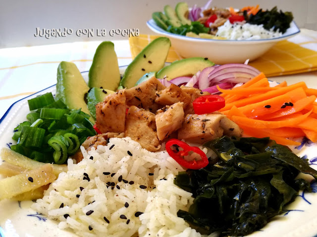 Poke Bowl De Vegetales Y Heüra
