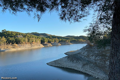 Vistes del pantà de Riudecanyes