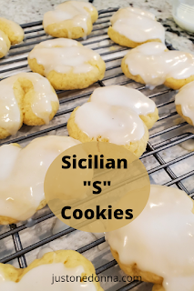 Make these Frosted Sicilian S Cookies for a treat with your coffee or tea.