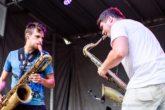 Moon Hooch at Riverfest Elora 2018 at Bissell Park on August 18, 2018 Photo by John Ordean at One In Ten Words oneintenwords.com toronto indie alternative live music blog concert photography pictures photos