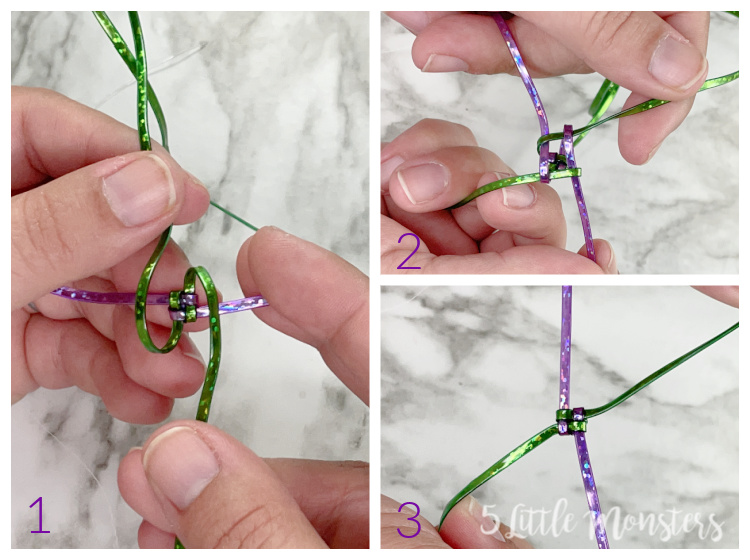 5 Little Monsters Boondoggle Keychains