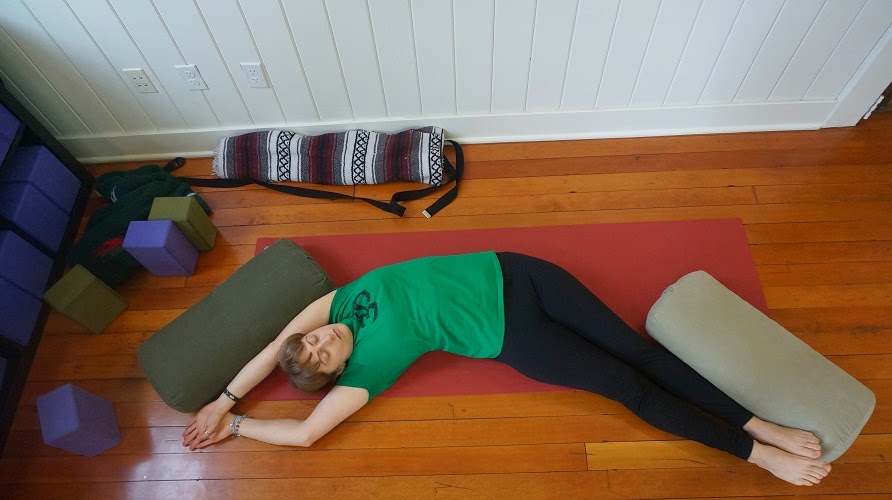 yoga wonderfully stretch even side