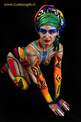 CUERPOS PINTADOS CHILE AFROBEAT