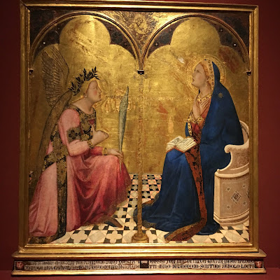 Ambrogio Lorenzetti: l'Annunciazione per l'Ufficio di Gabella (1344)