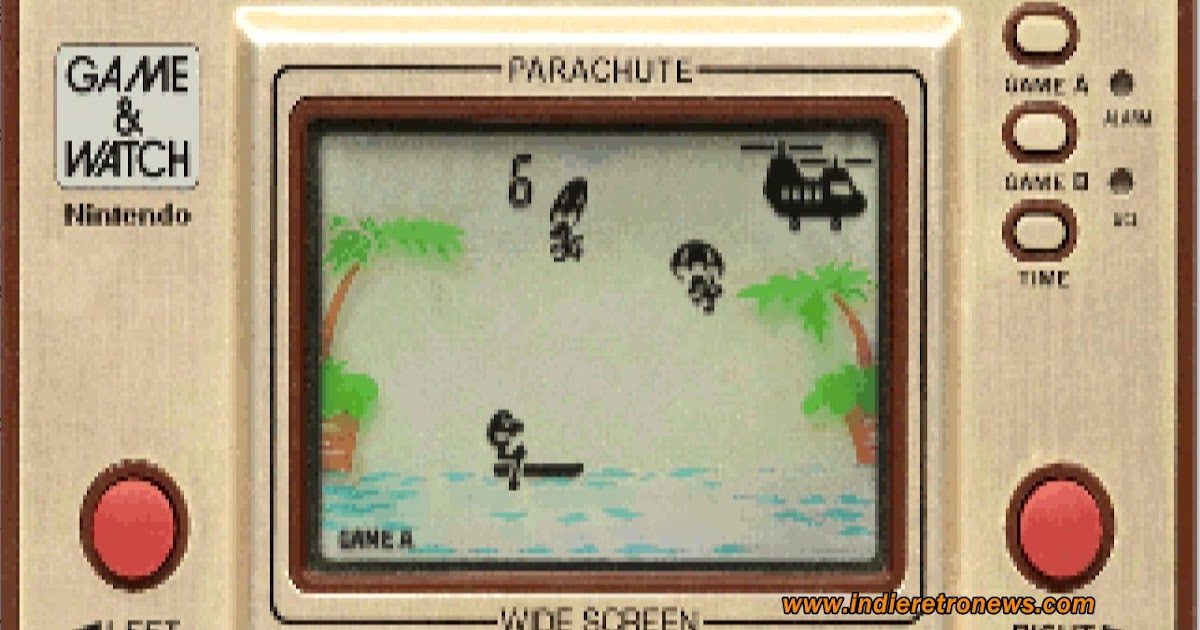Indie Retro News Parachute Game and Watch title unofficially