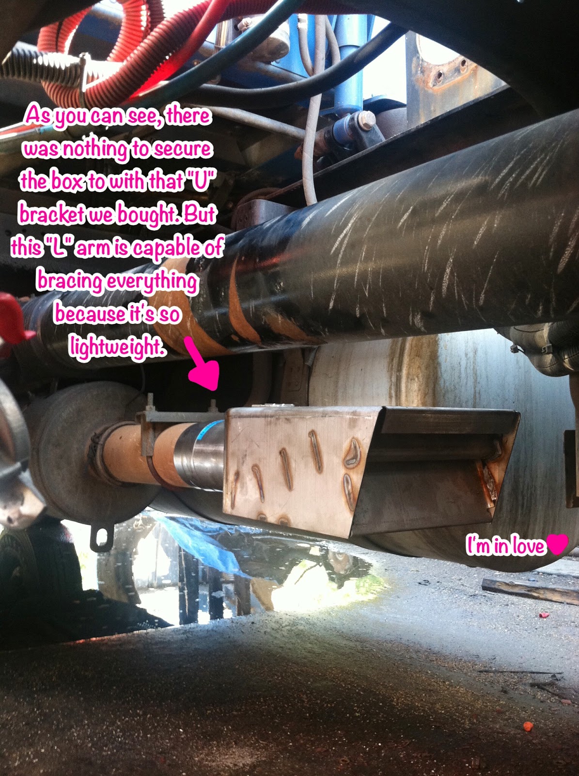 Married And Mobile Replacing semi truck smokestack with exhaust