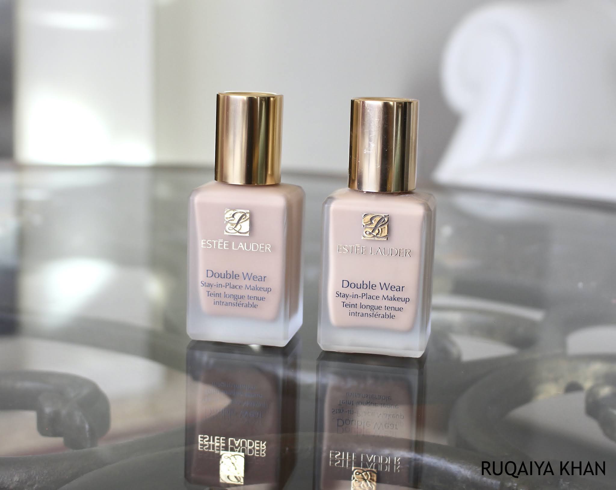 Ruqaiya Khan ESTÉE LAUDER Double Wear StayinPlace Foundation in