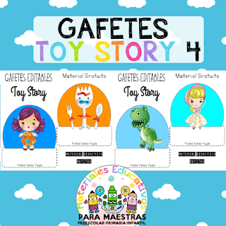  Gafetes de Toy Story