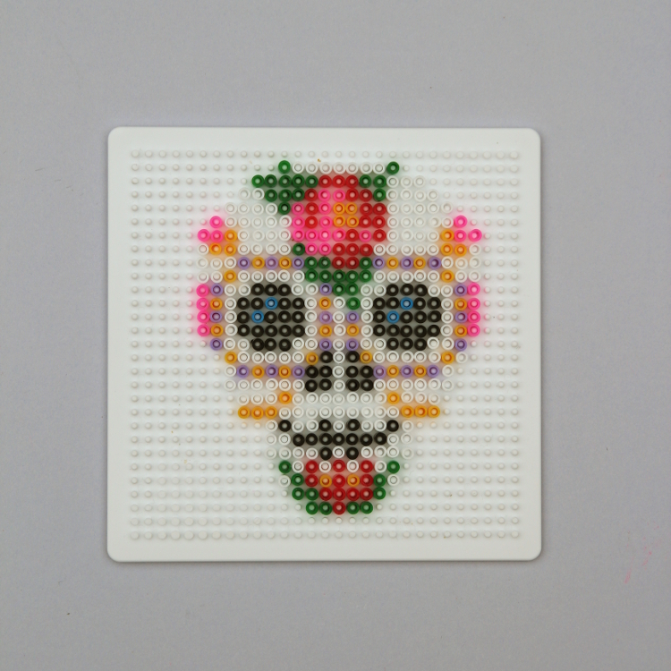 DIY DAY OF THE DEAD PERLER BEAD SKULLS. Gathering Beauty