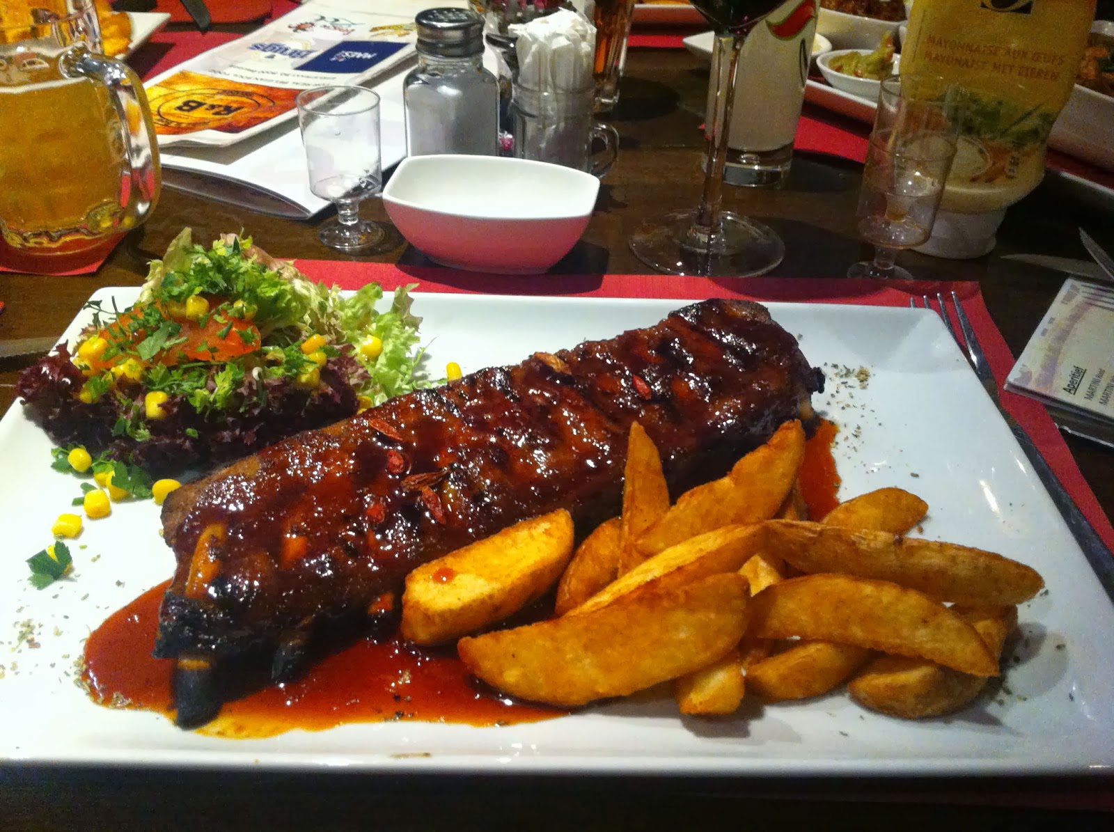 Wandering Voyager Ribs N Beer In Bruges Belgium