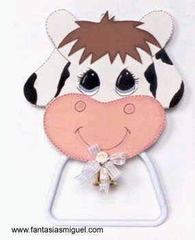 TOALLERO DE VAQUITA VACA