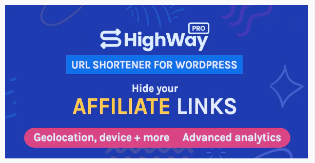 HighWayPro v1.5.2 - Ultimate URL Shortener & Link Cloaker for WordPress