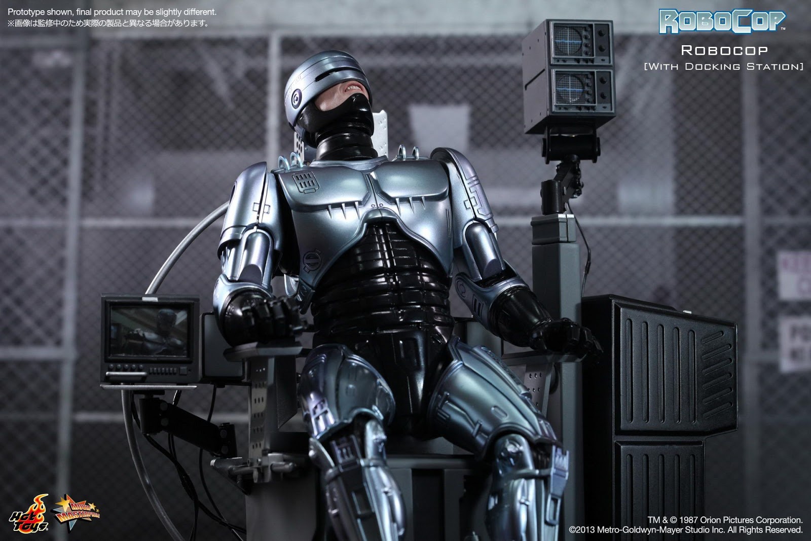 Robocop Chair FORTY42: Preorder now! HT RoboCop with Mechanical Chair (Docking Stn)