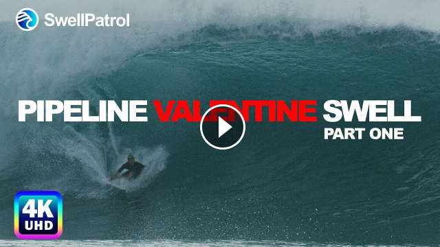 Massive Pipeline Valentine Swell Started Saturday Afternoon