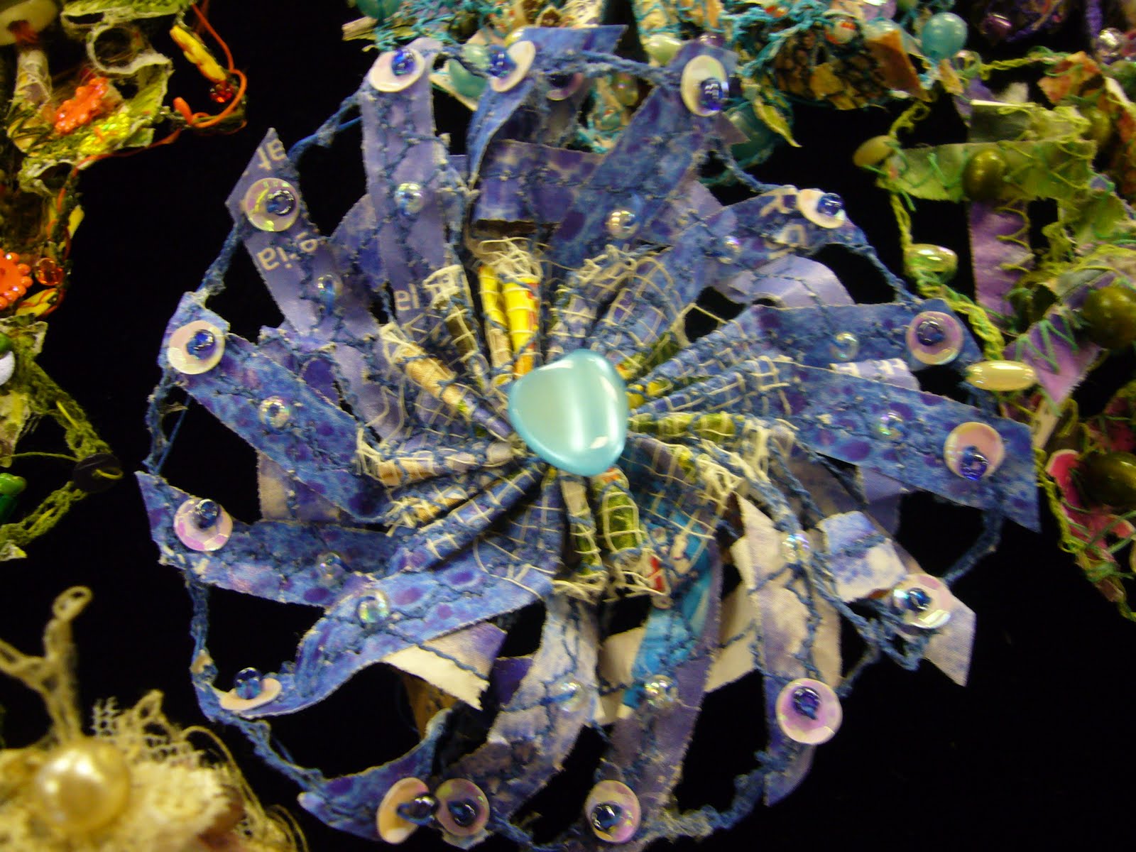 Jill Flower Textile Artist Ashbourne Embroiderers Guild