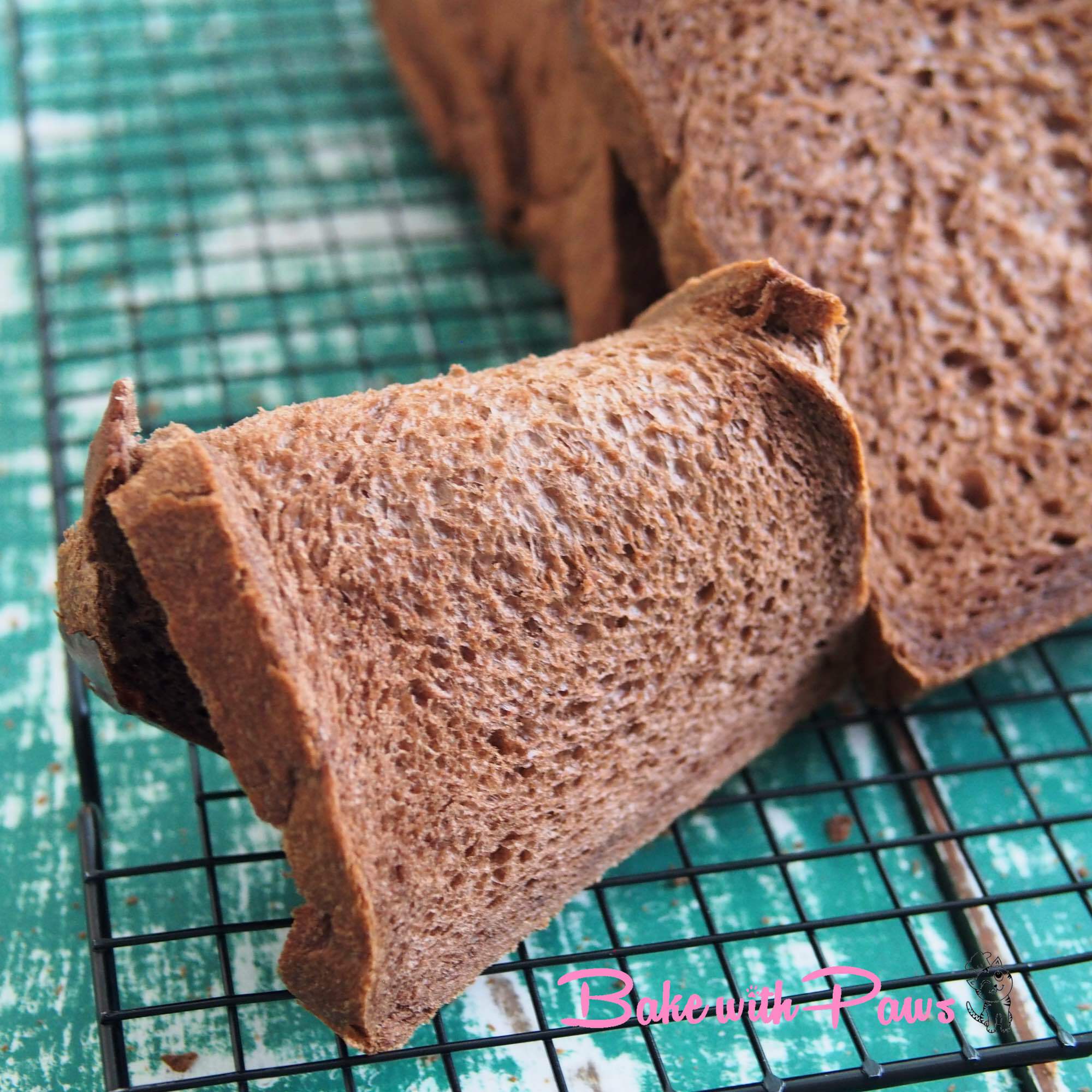 Chocolate Soft Bread BAKE WITH PAWS
