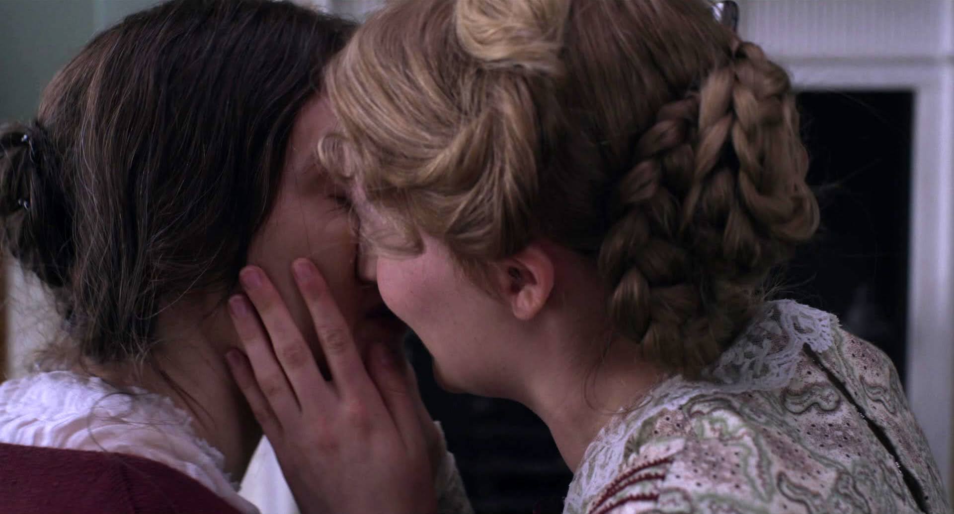 Henry and charlotte kissing