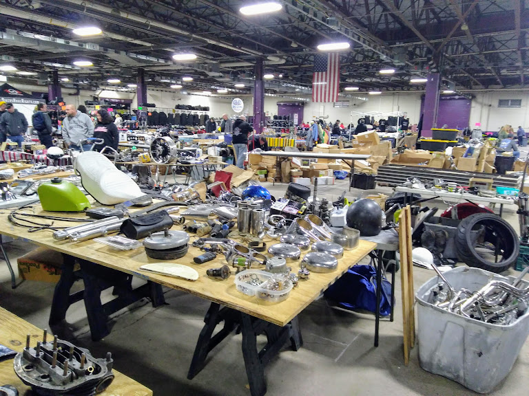 Ghost Riders Leather Newsletter Pictorial Recap Of Harrisburg Swap Meet