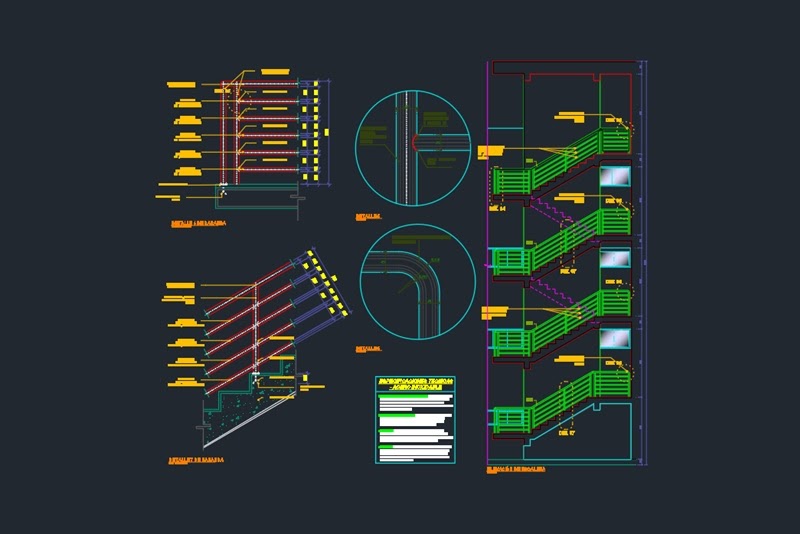 Gambar Kerja Tangga Putar File Dwg Kaula Ngora Kumpul - vrogue.co