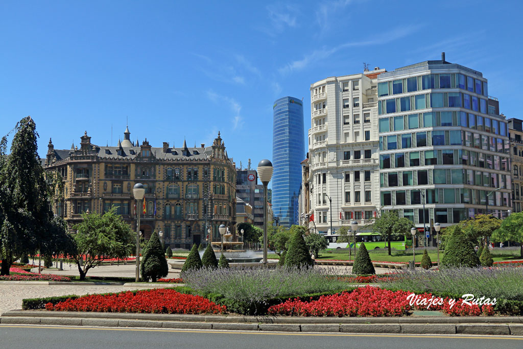 Plaza Moyua de Bilbao