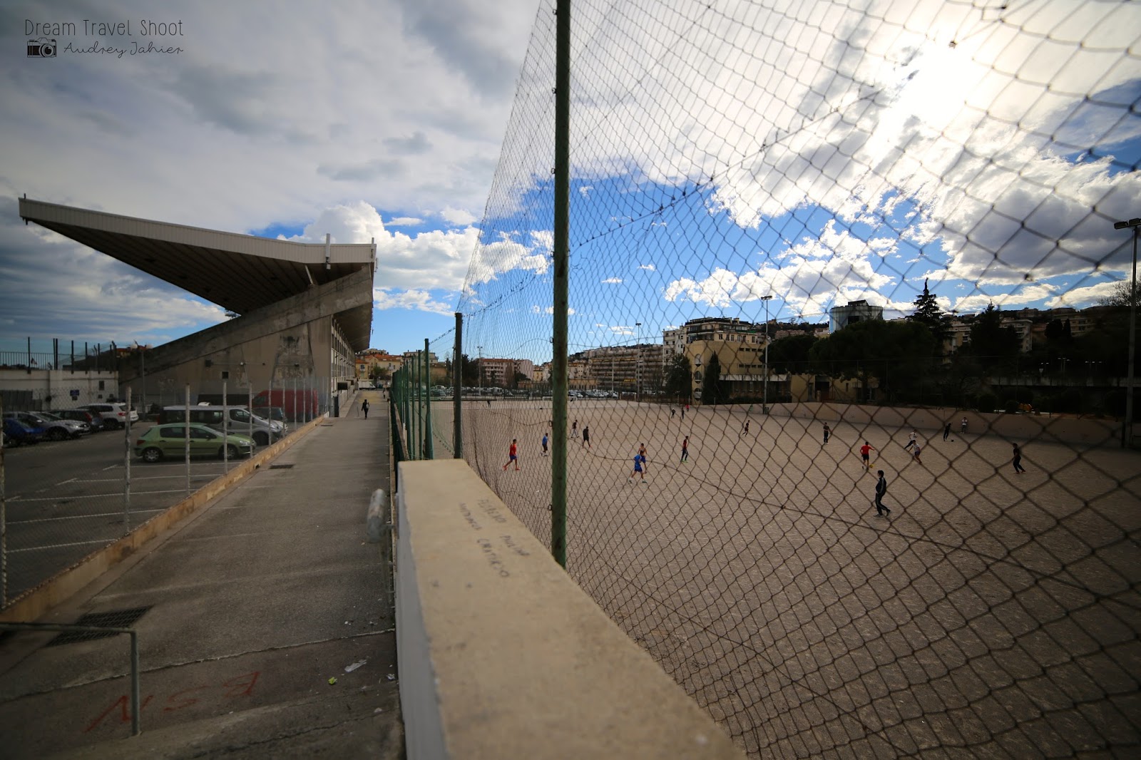 Le stade du Ray à Nice,