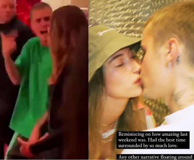 Hailey Bieber breaks silence after video of Justin Bieber yelling at her went viral on social media
