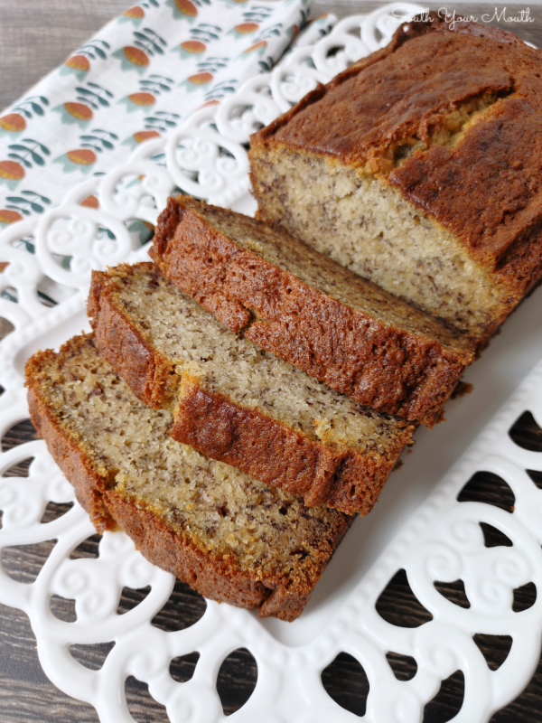 Secret Ingredient SUPER MOIST Banana Bread