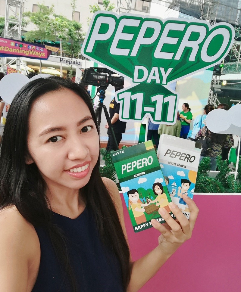 Celebrating #PeperoDay at Bonifacio Global City