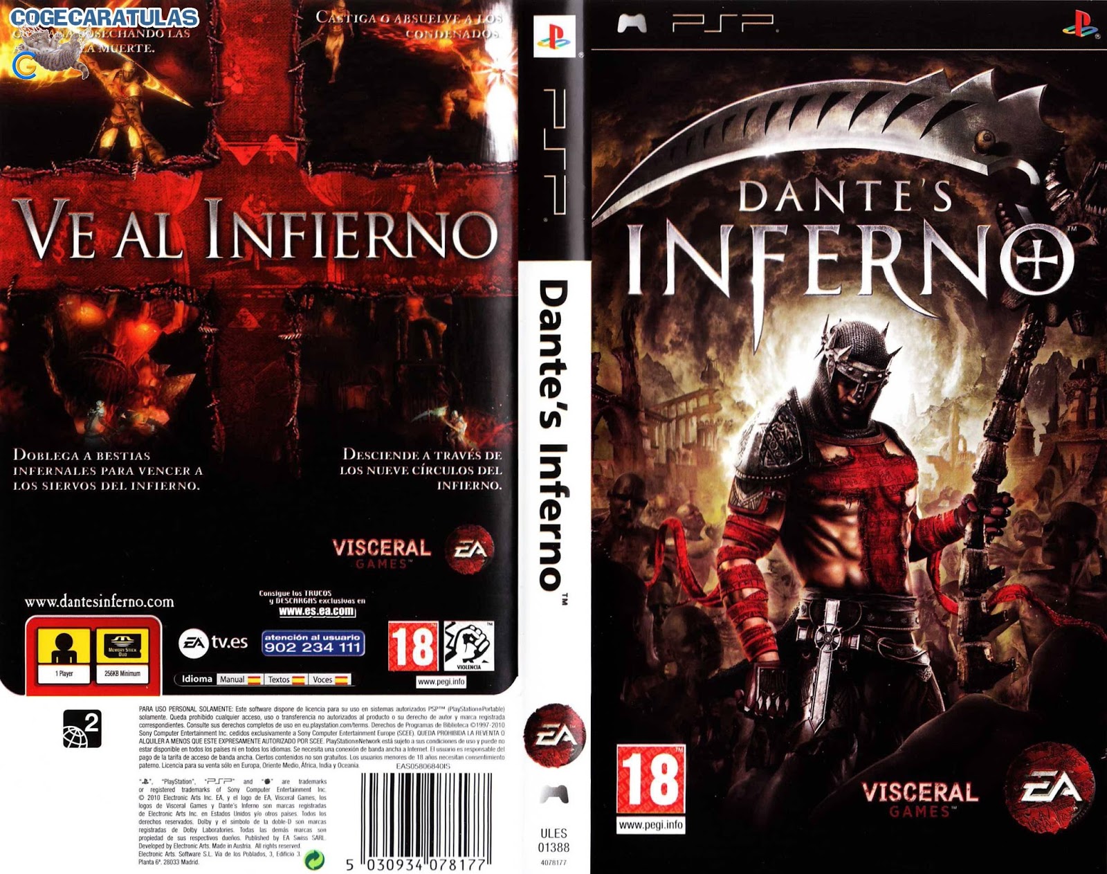 Dante's Inferno PSP Download ISO ROM pt br - WiseGamer