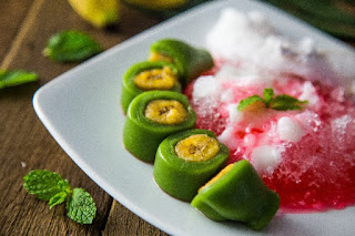 Resep Es Pisang Ijo Enak Cocok Buat Buka Usaha Es