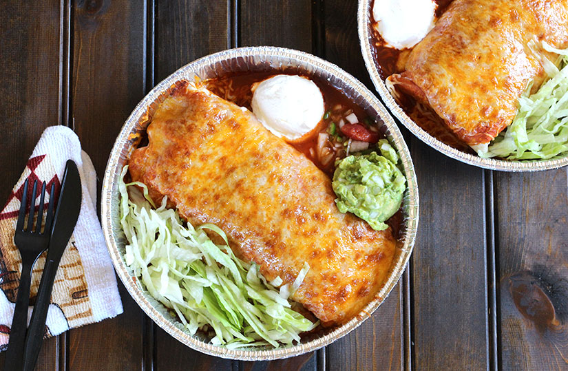 Enchilada Style Burritos CookPed