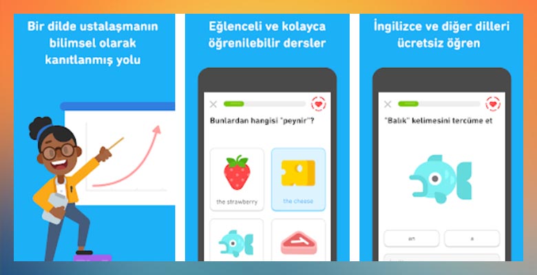 Duolingo uygulaması