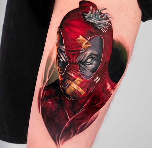 Gambar Tato Keren Dead Pool Marvel Untuk Inspirasi Gambar Tato Keren Dead Pool Marvel Untuk Inspirasi