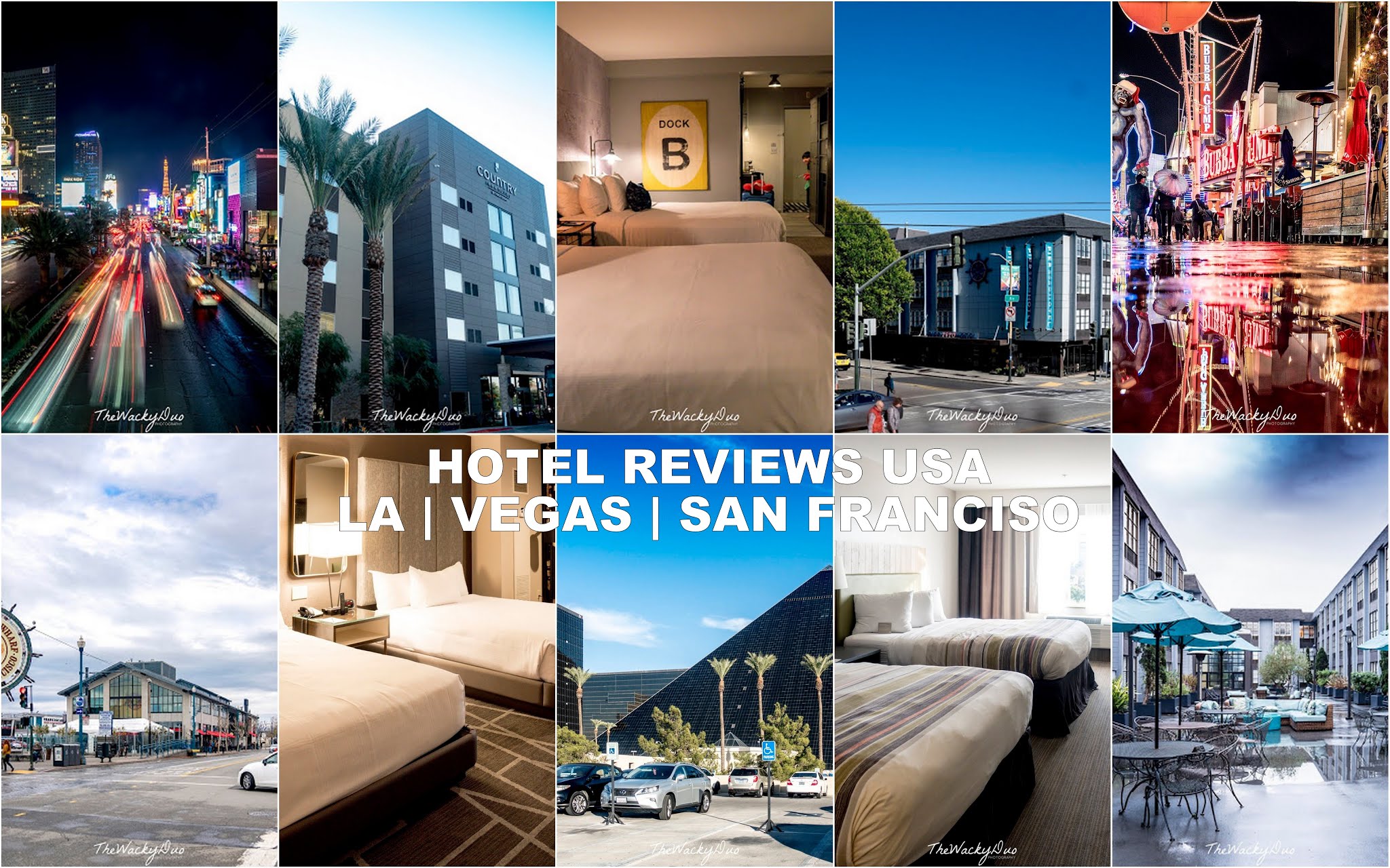 Hotels Reviews around the world : USA California, Vegas, San Francisco