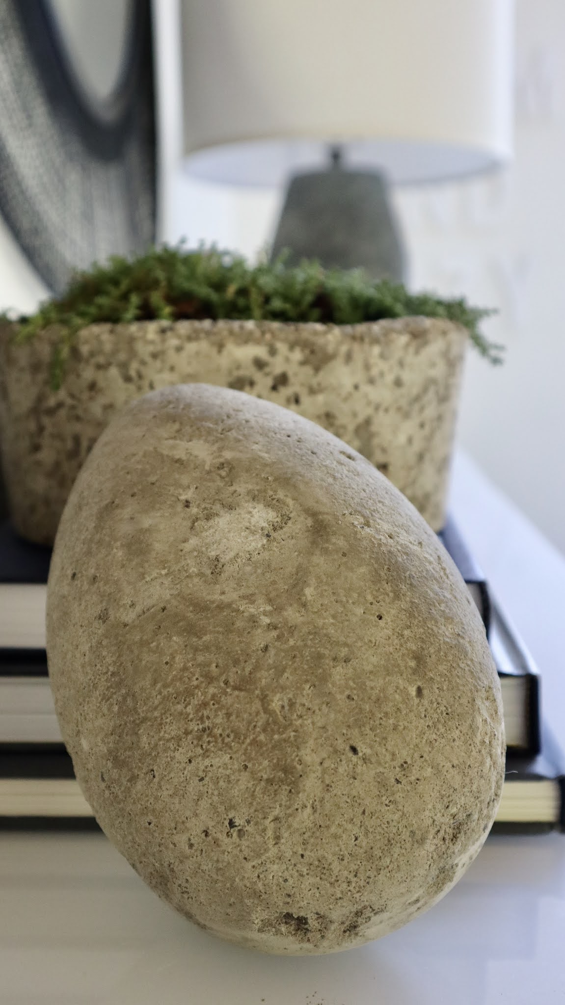 My Sweet Savannah DIY concrete Easter eggs