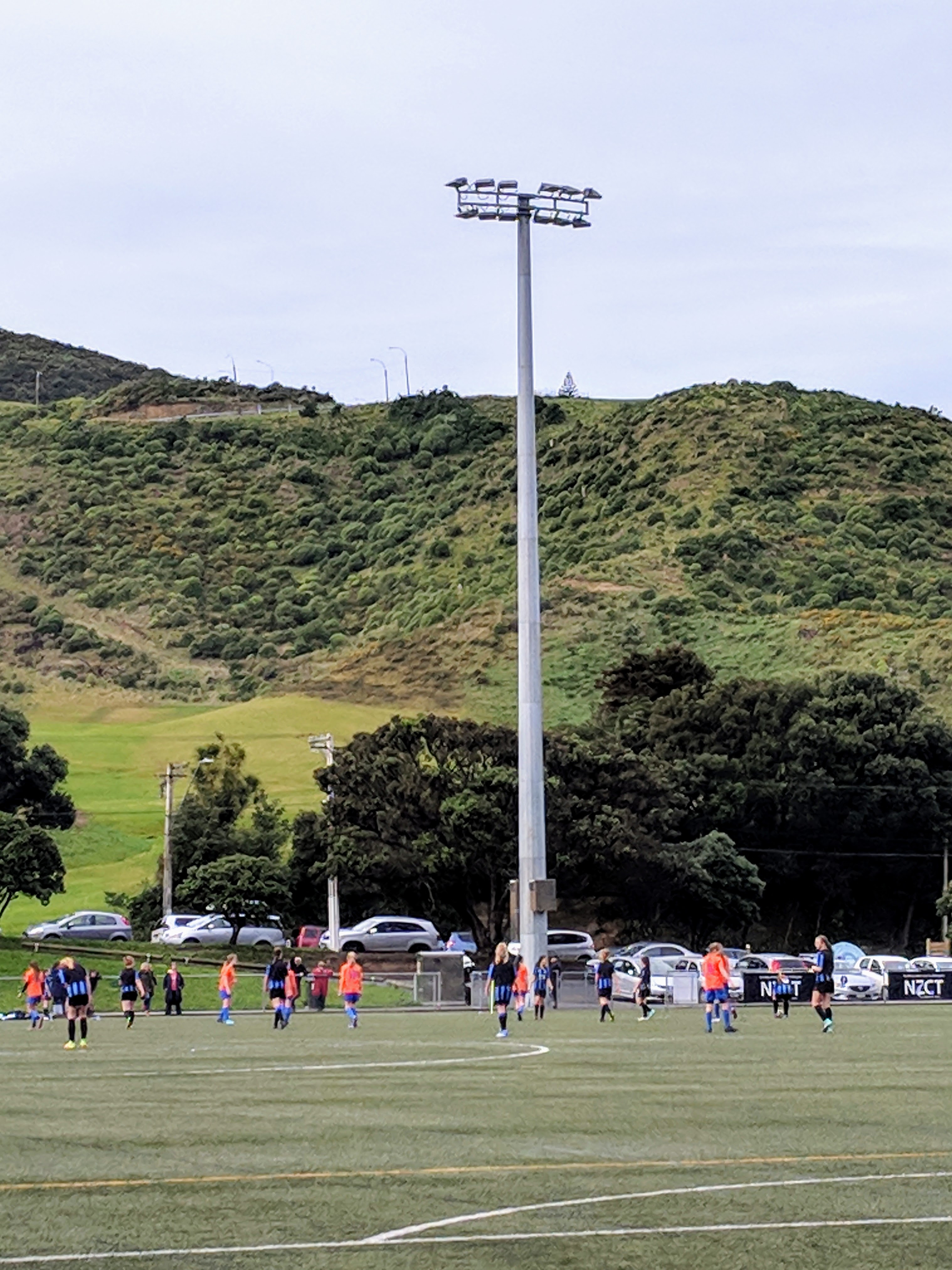 Sunday girls football, Wellington